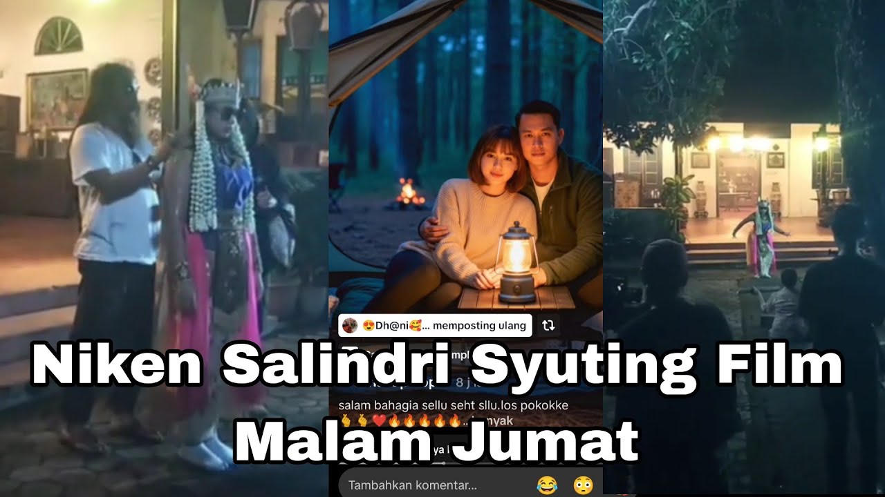 NIKEN SALINDRI SYUTING FILM DI BALIK LAYAR MAS LINDRA KASIH SEMANGAT