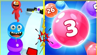 Famous 🏀 🚄 Marble Run 3D - Color Ball Race vs Stack Rider Gameplay Mobile Super bonus levels new update Wealth