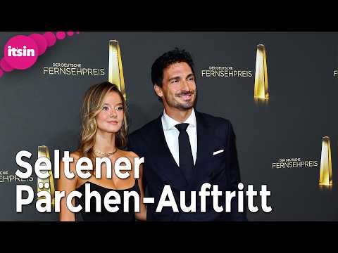 Rare appearance: Mats Hummels with Nicola at the German Television Awards • it's in