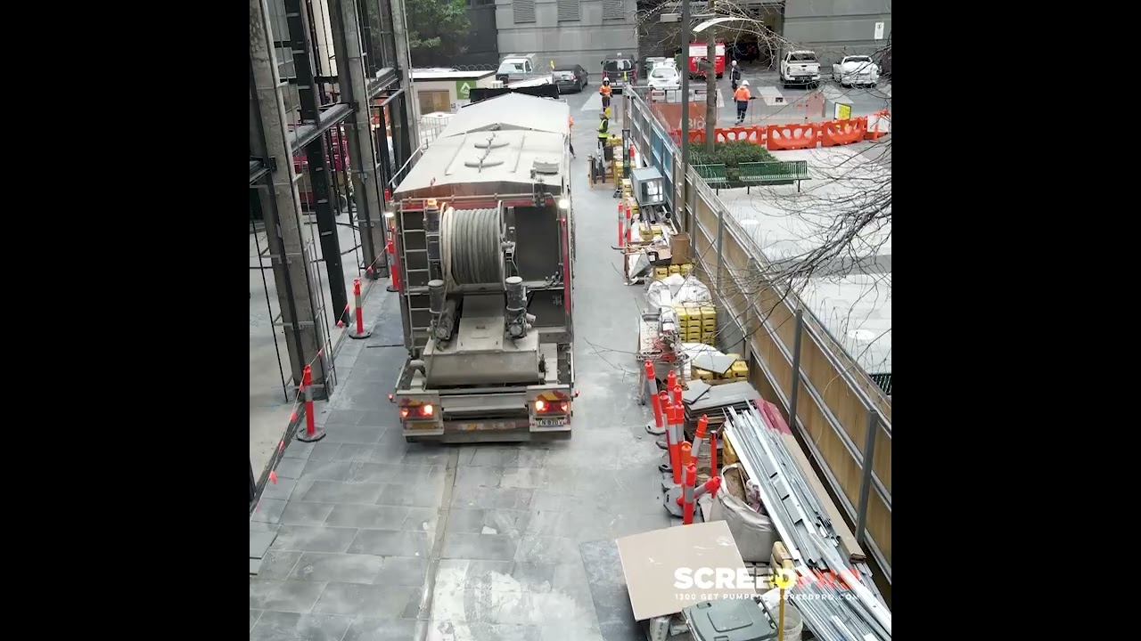 ScreedPro Self Level Pumping