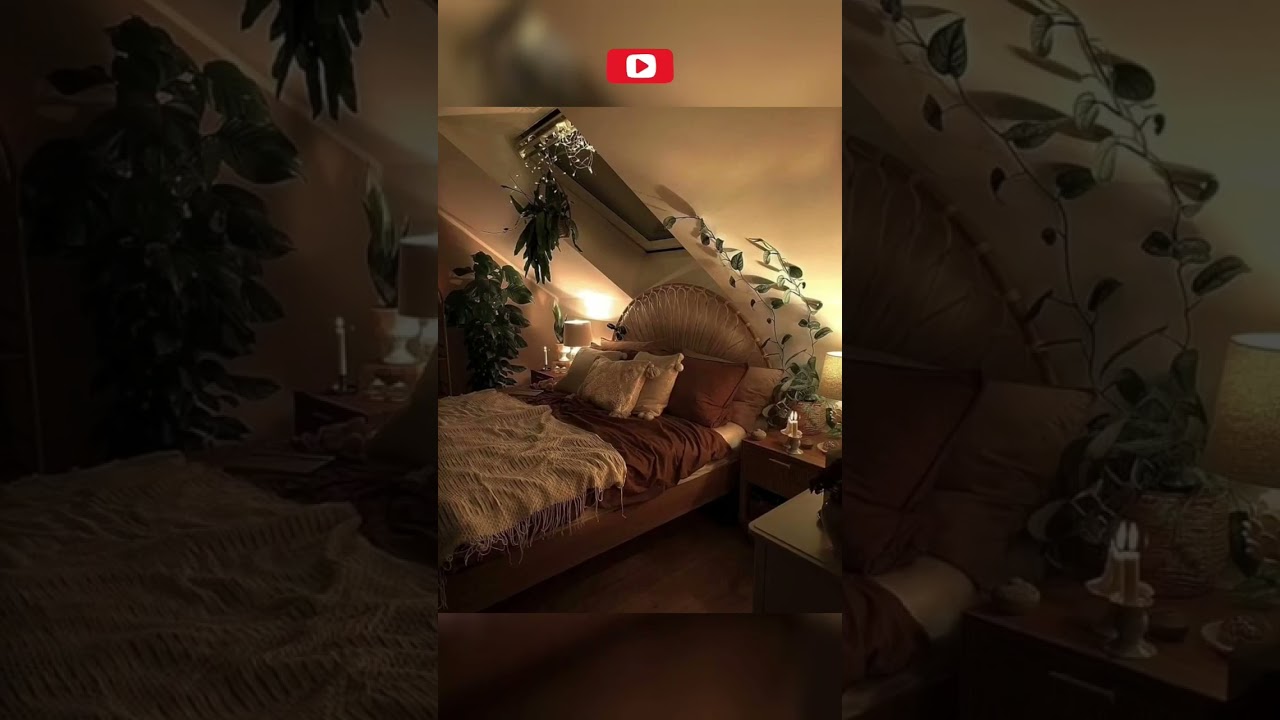 Beautiful and cozy attic bedroom😚