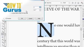 How to make Text Drop Caps in CorelDRAW x6 x7 Text Effects Tutorial(In this tutorial I show you how to make Text Drop Caps in CorelDRAW. ▻ Be a CorelDRAW Expert- Click Here: http://www.georgepeirson.com/cdraw-expert ◅ ..., 2015-04-05T22:01:21.000Z)