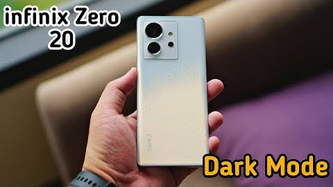 Dark Mode On In Infinix Zero 20, Dark Mode Enable In Infinix Zero 20, How To Enable Dark Mode In