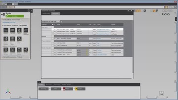 ANSYS AIM  Design Points Dashboard Parameters Tab - Shubban Technologies