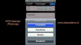 OTYS Advice 149: OTYS Calendar app screenshot 1