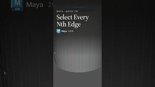 Information Select Every Nth Edge Loop with Maya Bonus Tools News