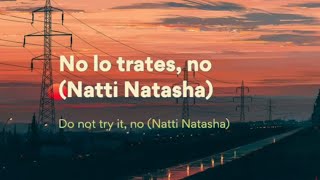 Pitbull, Daddy Yankee, Natti Natasha No Lo Trates Letra Lyrics