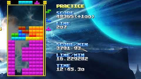 Tetris Pattern - Big B2B TST Setup (T only)