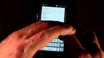 How to connect to wifi on the Optimus L9 smartphone