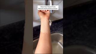 Fair Hand Tips &amp; Trick | Remove Hand Darkness &amp; Tanning #youtubeshorts #ytshorts #shorts #skincare