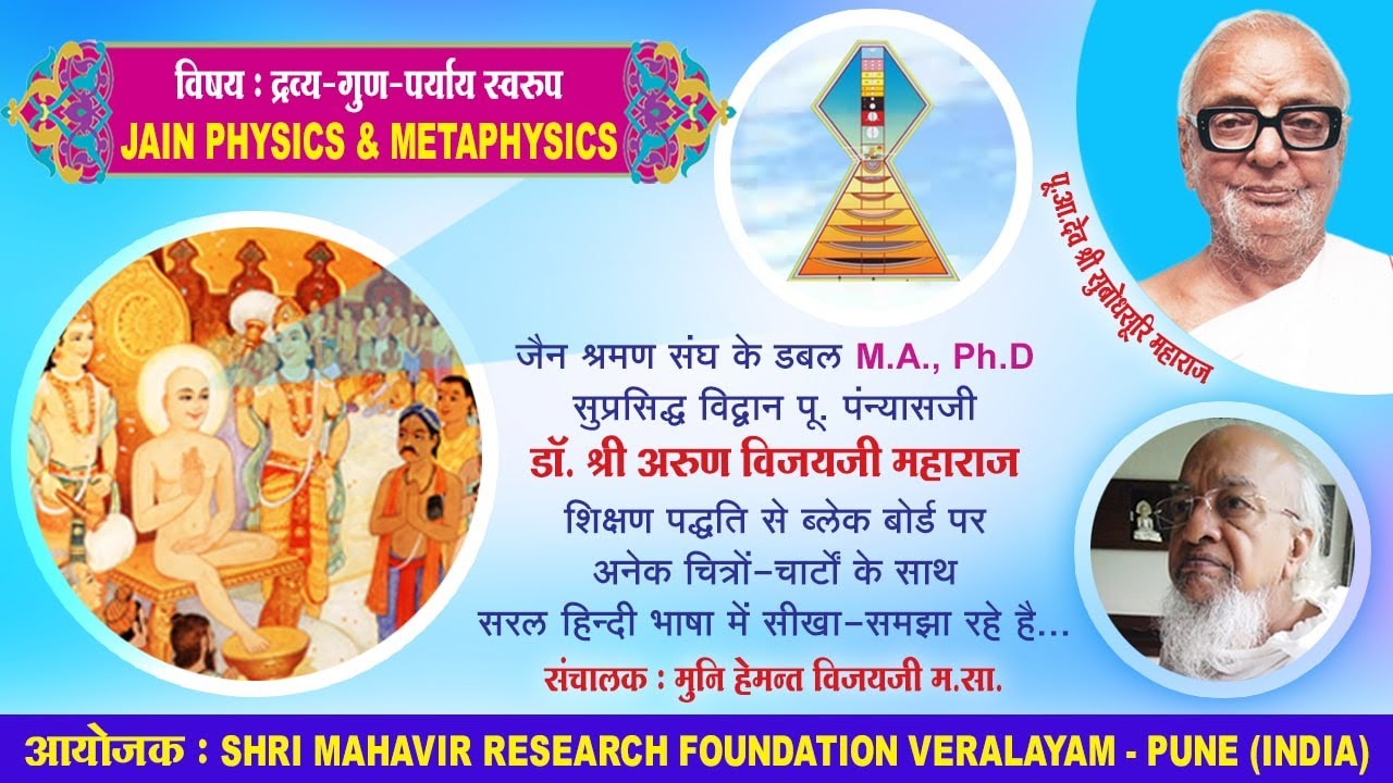 DRAVYANUYOG (рджреНрд░рд╡реНрдпрд╛рдиреБрдпреЛрдЧ) I STUDY OF JAIN PHYSICS & METAPHYSICS I (2020)