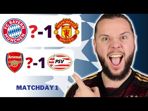 Champions League Matchday 1 Predictions &amp; Betting Tips | Bayern Munich vs Manchester United | Part 2