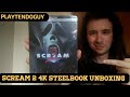 SCREAM 2 4K STEELBOOK UNBOXING AT A BARGAIN PRICE #scream #horror #4k #movie