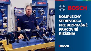 Školenie s Bosch Professional: Komplexný sprievodca pre bezprašné pracovné riešenia