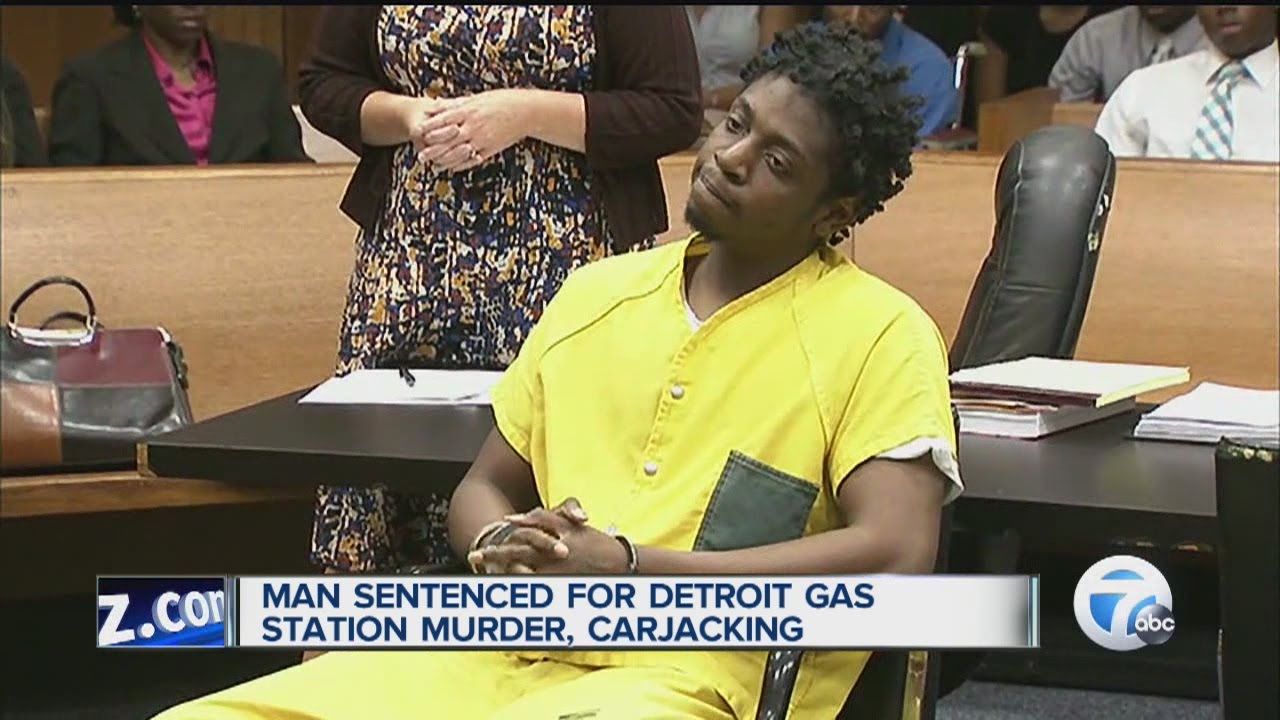 Man sentenced for Detroit gas station murder, carjacking - YouTube
