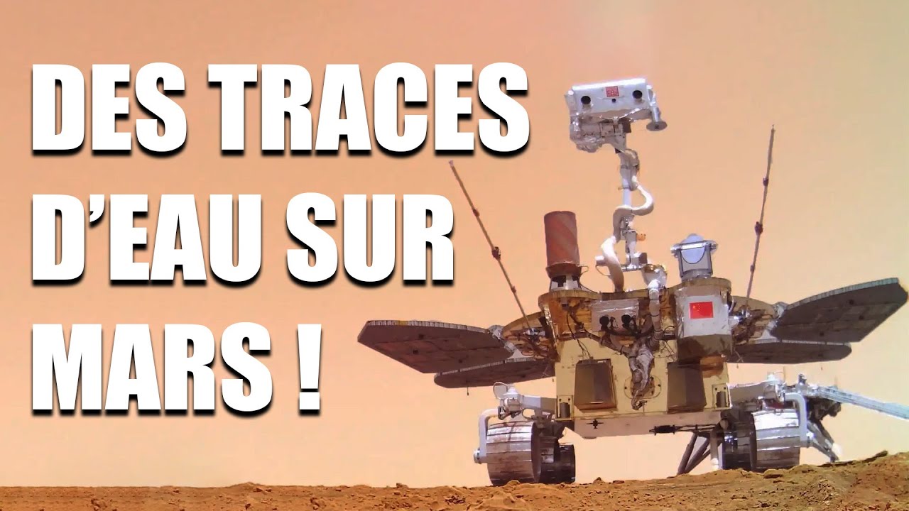 Le ROVER CHINOIS découvre des TRACES D'EAU récentes sur MARS ! DNDE 297