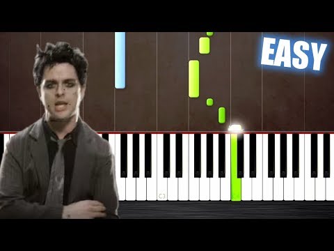 Green Day - Boulevard Of Broken Dreams - EASY Piano Tutorial by PlutaX