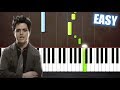 Green Day - Boulevard Of Broken Dreams - EASY Piano Tutorial by PlutaX