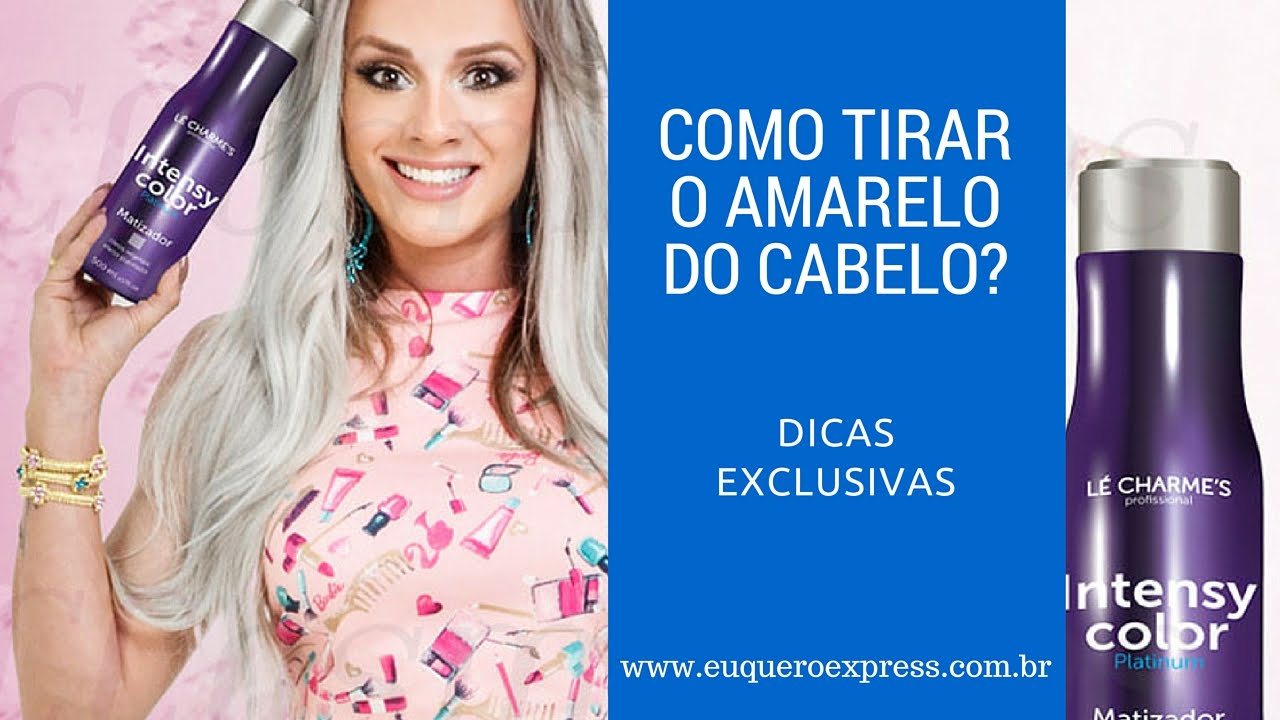 Shampoo Para Tirar O Amarelado Do Cabelo