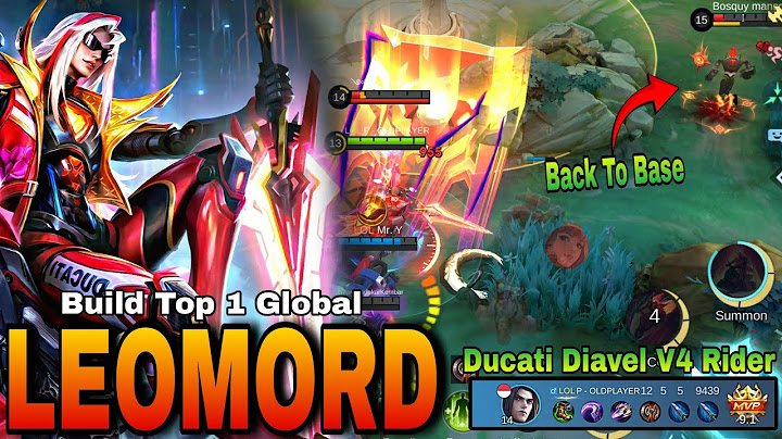 12 Kills!! New Skin Leomord Ducati Squad Deadly Hyper Carry - Build Top 1 Global Leomord - MLBB