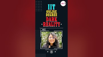 Dark Reality of IIT Online degree #iit #bdes #onlineiit