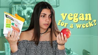 I tried being vegan for a week as challenge even though i'm super
annoying & picky eater. changed my diet and this is what happened (in
very unhelpfu...