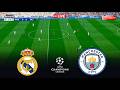 LIVE Real Madrid Vs Manchester City UEFA Champions League 2026 Pes 21 Gameplay Simulation