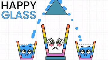 Happy Glass Android Gameplay Walkthrough All Level 61-90 Best Hints (by Lion Studios)