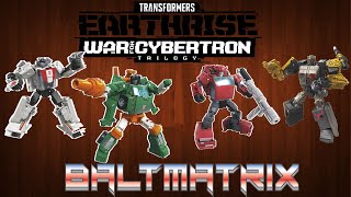 TRANSFORM!!! TF Earthrise Deluxe Wheeljack, Hoist, Cliffjumper & Ironworks