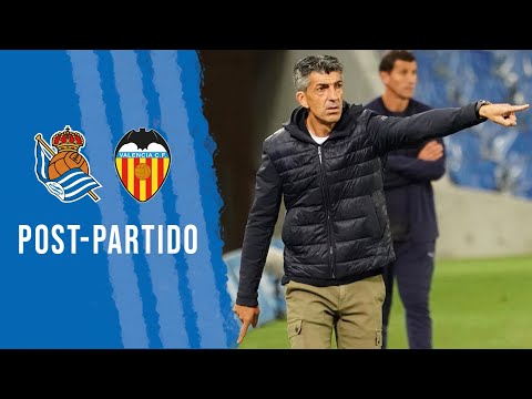 POST-PARTIDO | Imanol: "Ha sido injusto" | Real Sociedad 0-1 Valencia CF