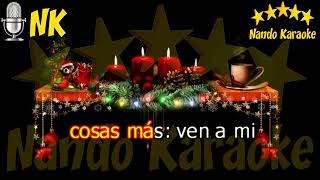 Video thumbnail of "VEN A MI CASA ESTA NAVIDAD - Rommy Marcovich Karaoke"