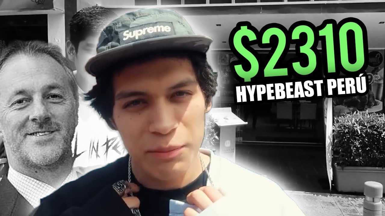 GASTA $2310 EN ROPA HYPEBEAST | EL FIN DEL PERÚ ft. Muñoz