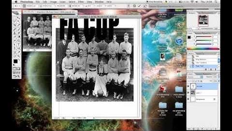 Photoshop Tutorial - Making A Clipping Group