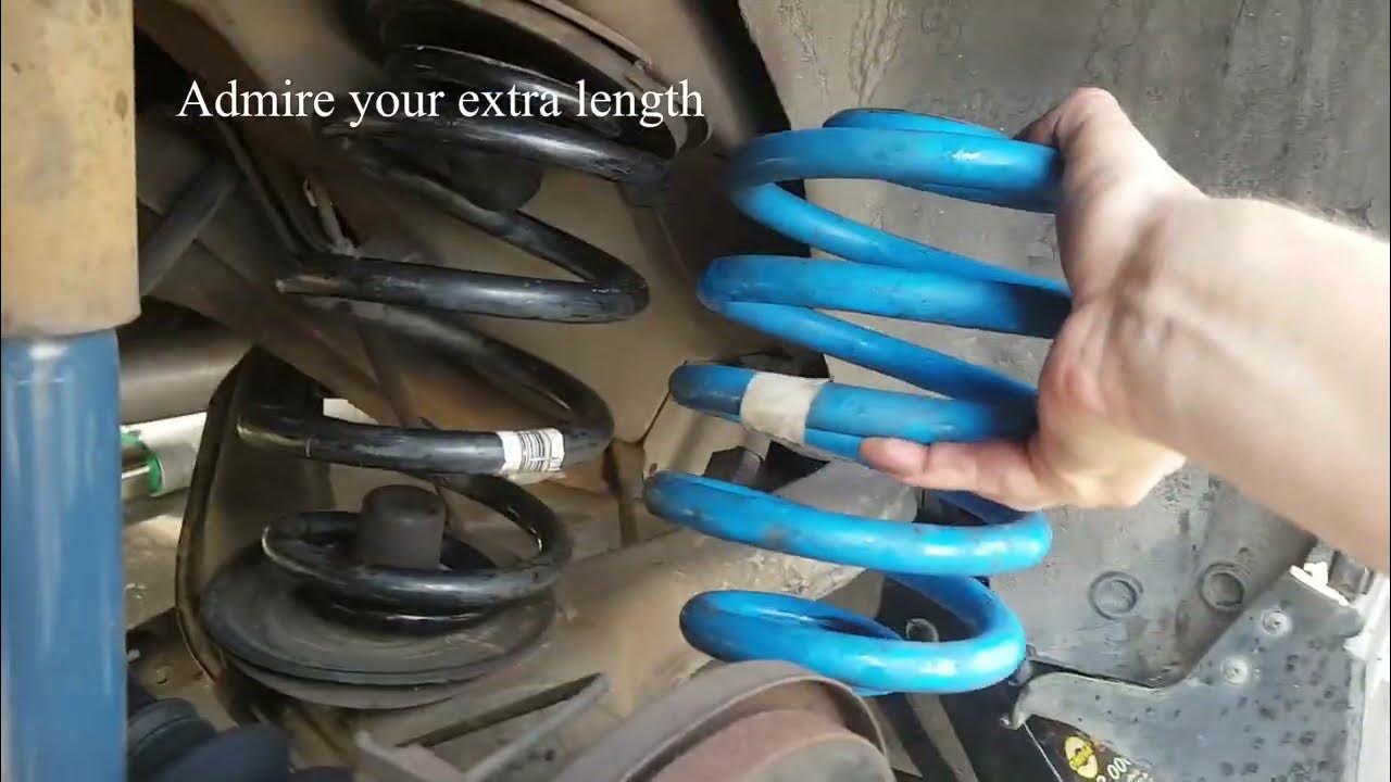 Rear Suspension Spring Replacement *VX Commodore* YouTube