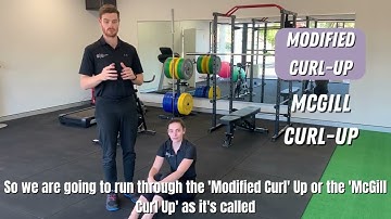 McGill Big 3: Curl Up