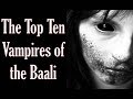 The top ten vampires of the baali