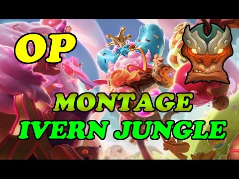 Playing the jungle with ivern  Level 7 Main 155k League of Legends S7 2016 Bananawuk