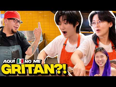 COREANOS EN SHOCK TRABAJANDO EN TAQUERÍA l ASÍ TRABAJAN EN MEXIO?!