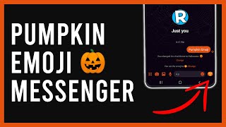 How To Get Pumpkin Emoji As Thumbs Up Button On Facebook Messenger screenshot 2