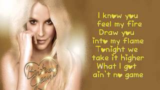 Britney Spears -- Body Ache (Lyrics) {Britney Jean}