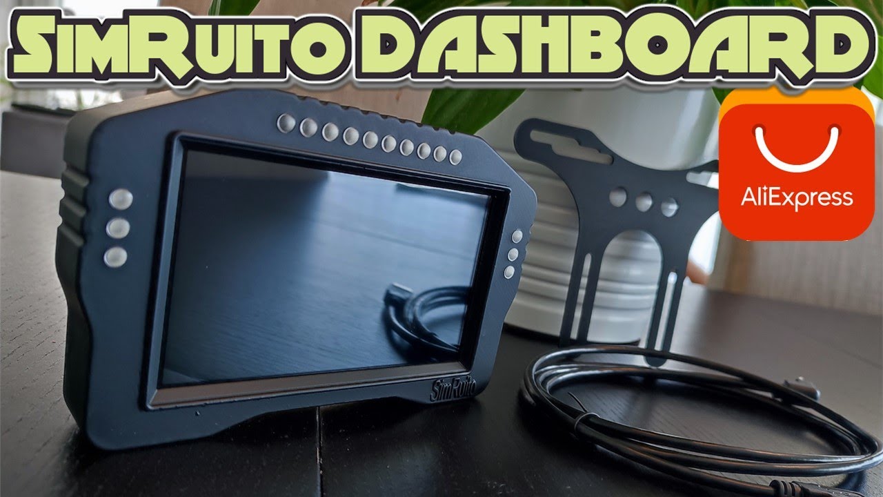 SIM RACING FROM CHINAAA!! SimRuiTo Dashboard from AliExpress