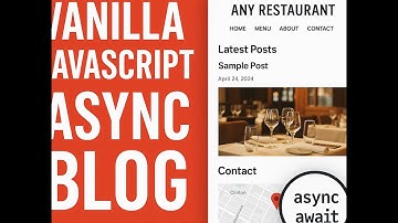 Any Restaurant Template - JavaScript Lesson 5: Building a Dynamic Blog – Vanilla JS + PHP