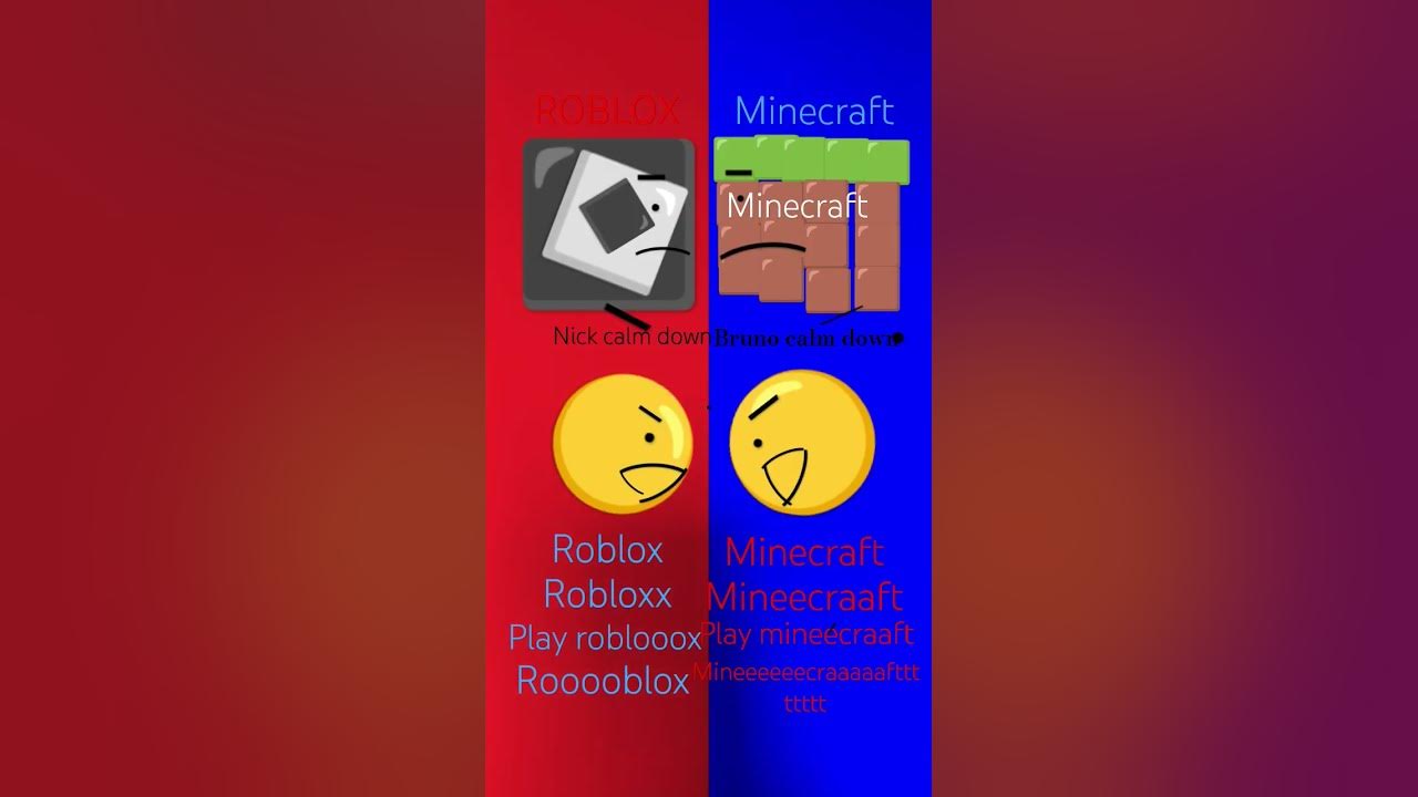 Roblox vs minecraft #music #funnymemesthatmakesyourday #funny #song #popmusic #funnymemes Roblox vs minecraft #music #funnymemesthatmakesyourday #funny #song #popmusic #funnymemes
