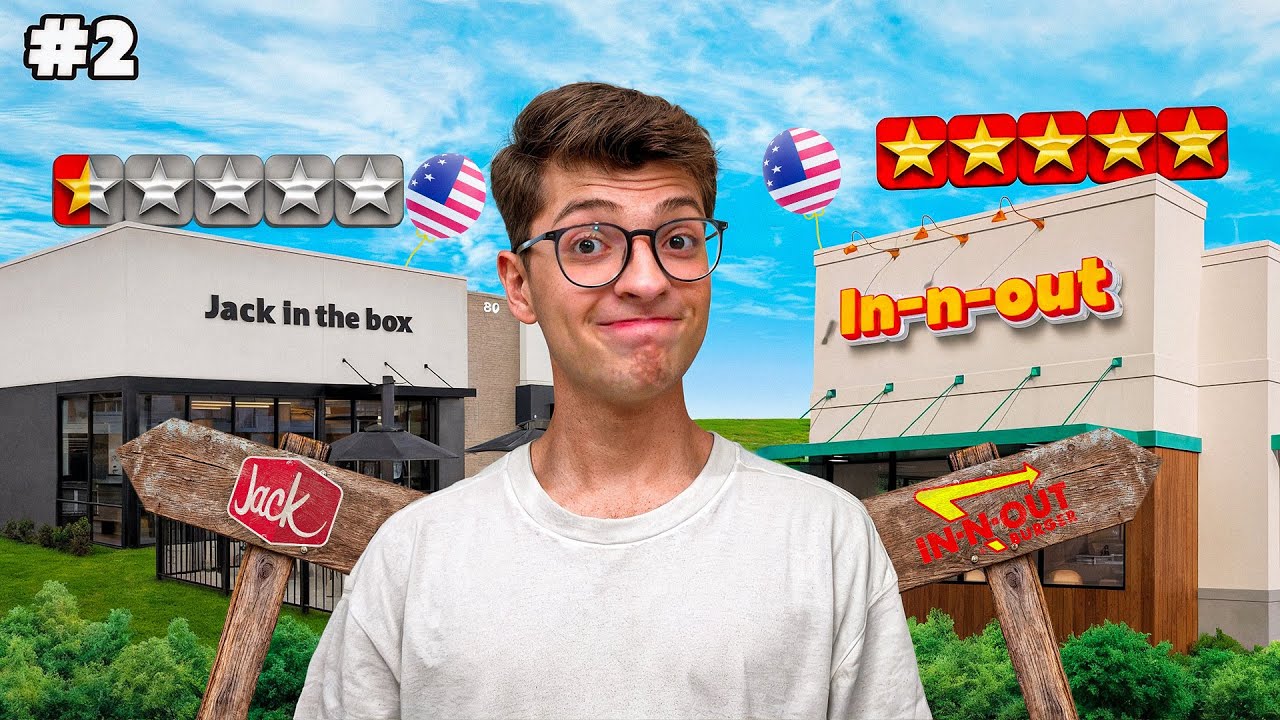 Which Fast Food is The Best In America? (Part 2) | کدوم فست فود بهترین فست فود آمریکاس؟ (قسمت دوم)