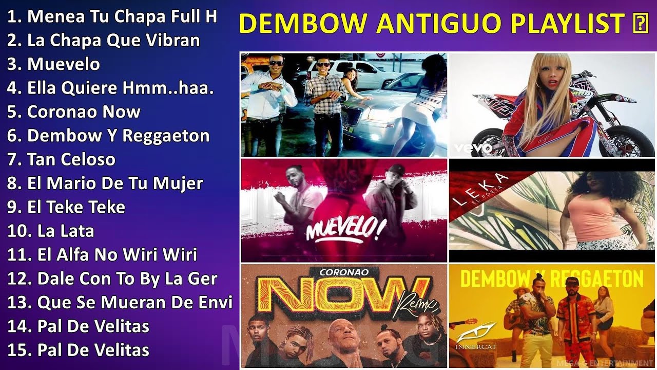 DEMBOW ANTIGUO PLAYLIST 🌶 Dembow Viejo Mix ~ Grandes Exitos