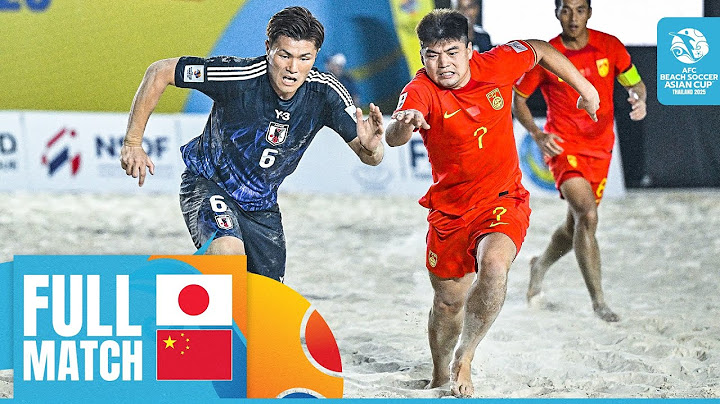 Japan vs. China PR | Full Match | AFC Beach Soccer Asian Cup™ 2025