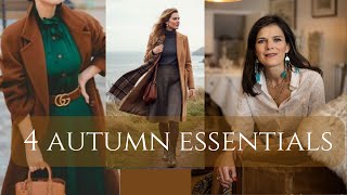 My 4 Autumn Essentials | Warm and comfortable elegance