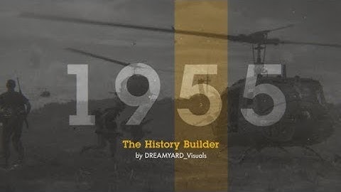 The History Timeline (After Effects template)