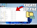 How to Make a Zip File on Your PC or Laptop (2025)