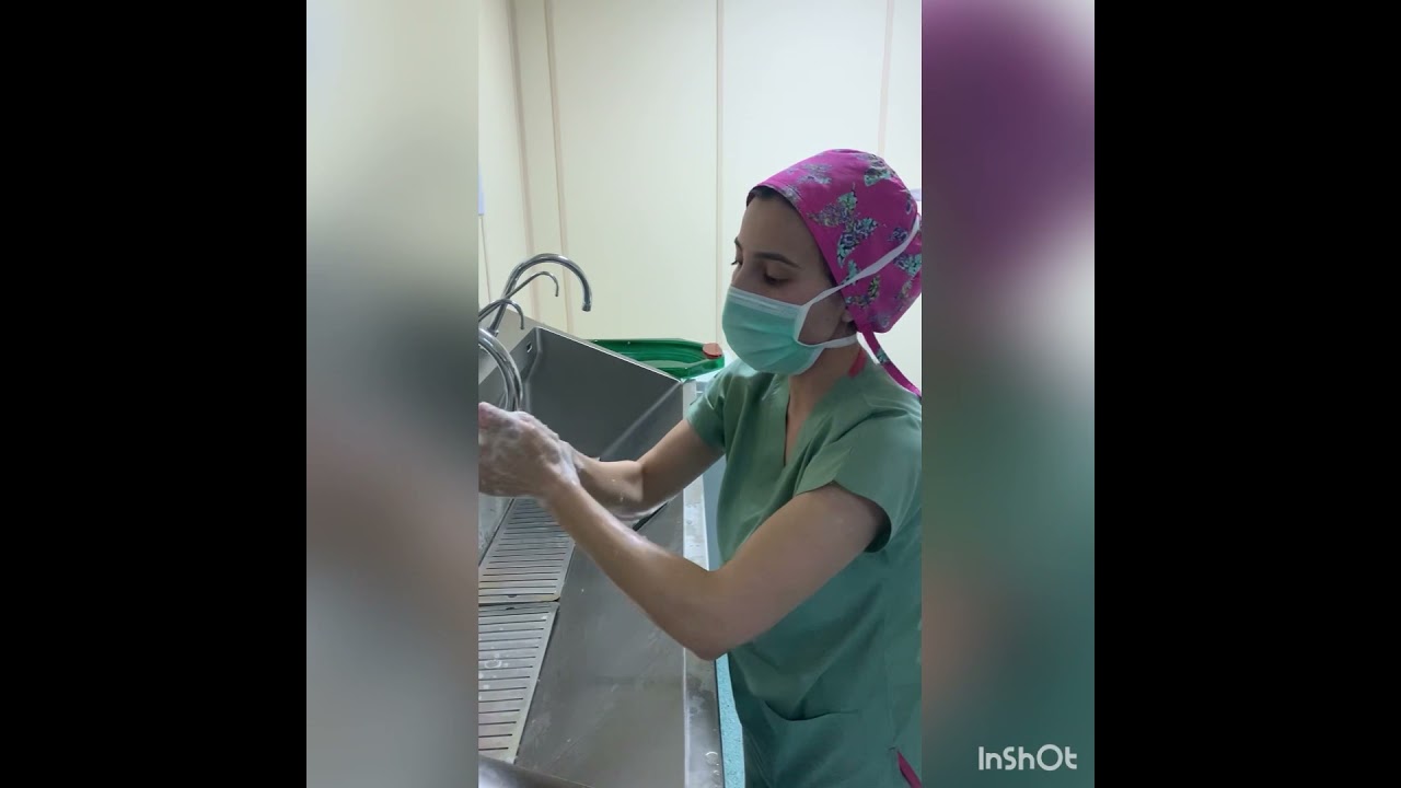 Dr Hilmi Keskin '' Steril yıkanma, eldiven giyme ''